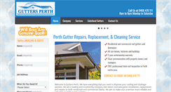 Desktop Screenshot of guttersperth.com